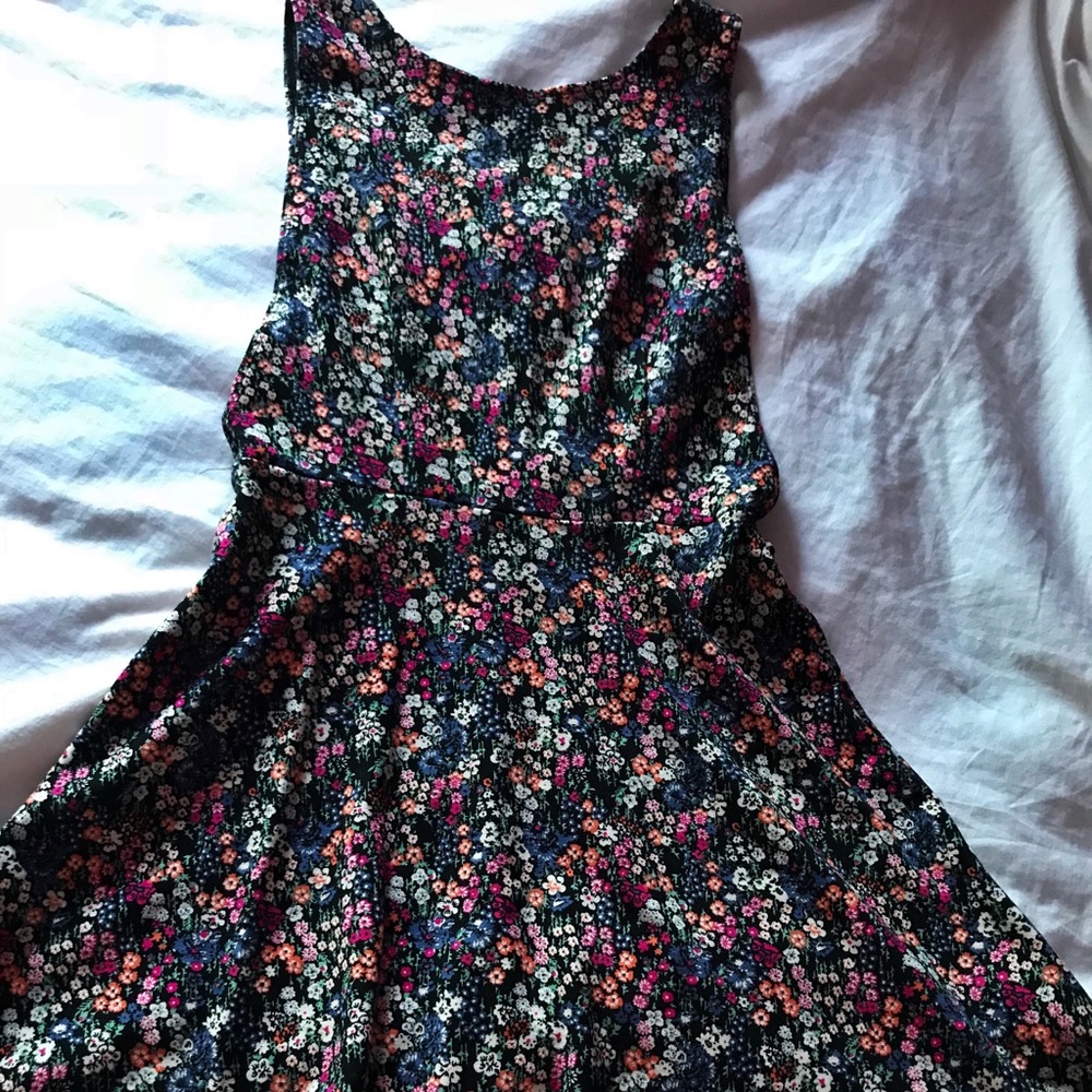 Floral skater dress